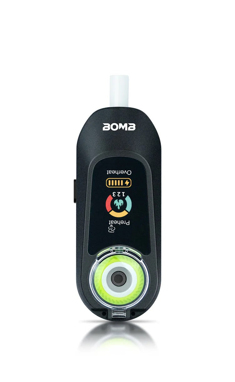 Portable Electronic Device – Compact Rechargeable Device with Fast Heating (Onyx Black)