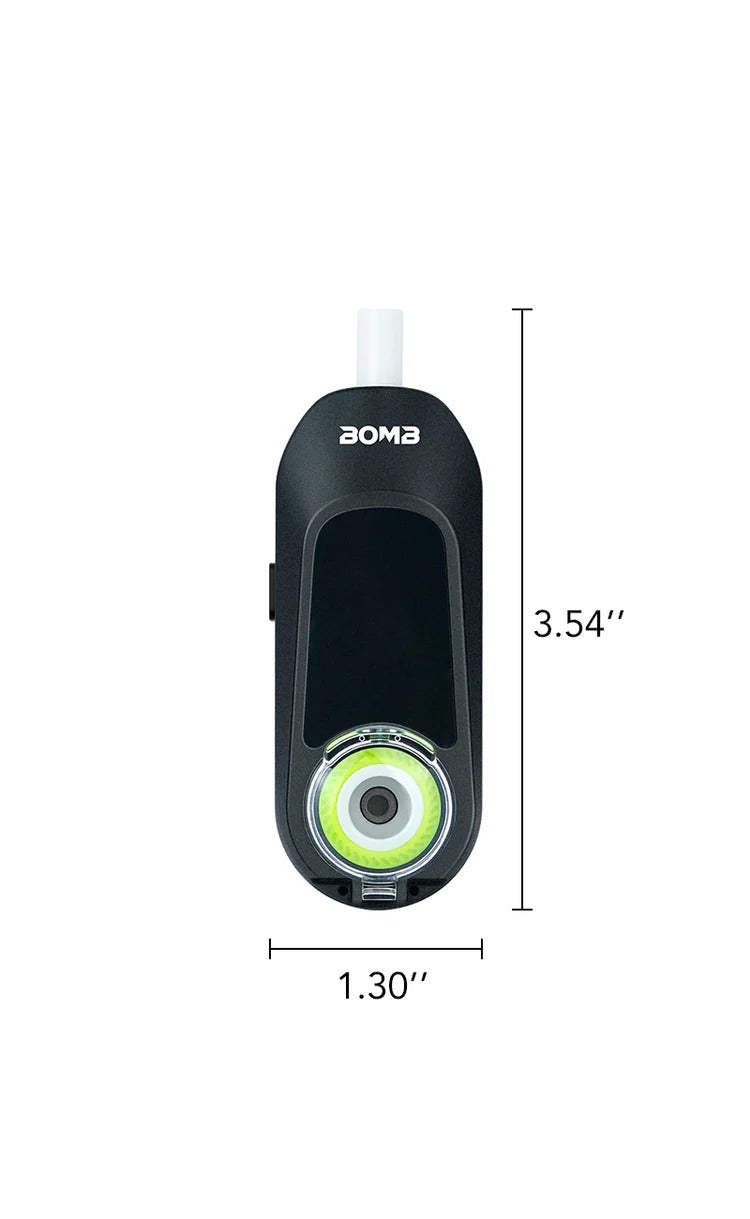 Portable Electronic Device – Compact Rechargeable Device with Fast Heating (Onyx Black)