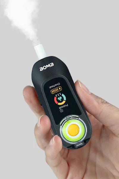 Portable Electronic Device – Compact Rechargeable Device with Fast Heating (Onyx Black)