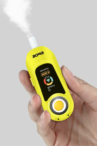 Portable Electronic Device – Compact Rechargeable Device with Flavor Pod (Lemon)