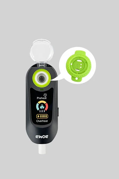 Portable Electronic Device – Compact Rechargeable Device with Fast Heating (Onyx Black)