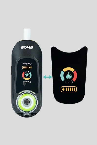 Portable Electronic Device – Compact Rechargeable Device with Fast Heating (Onyx Black)