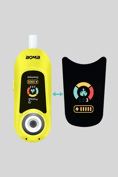 Portable Electronic Device – Compact Rechargeable Device with Flavor Pod (Lemon)