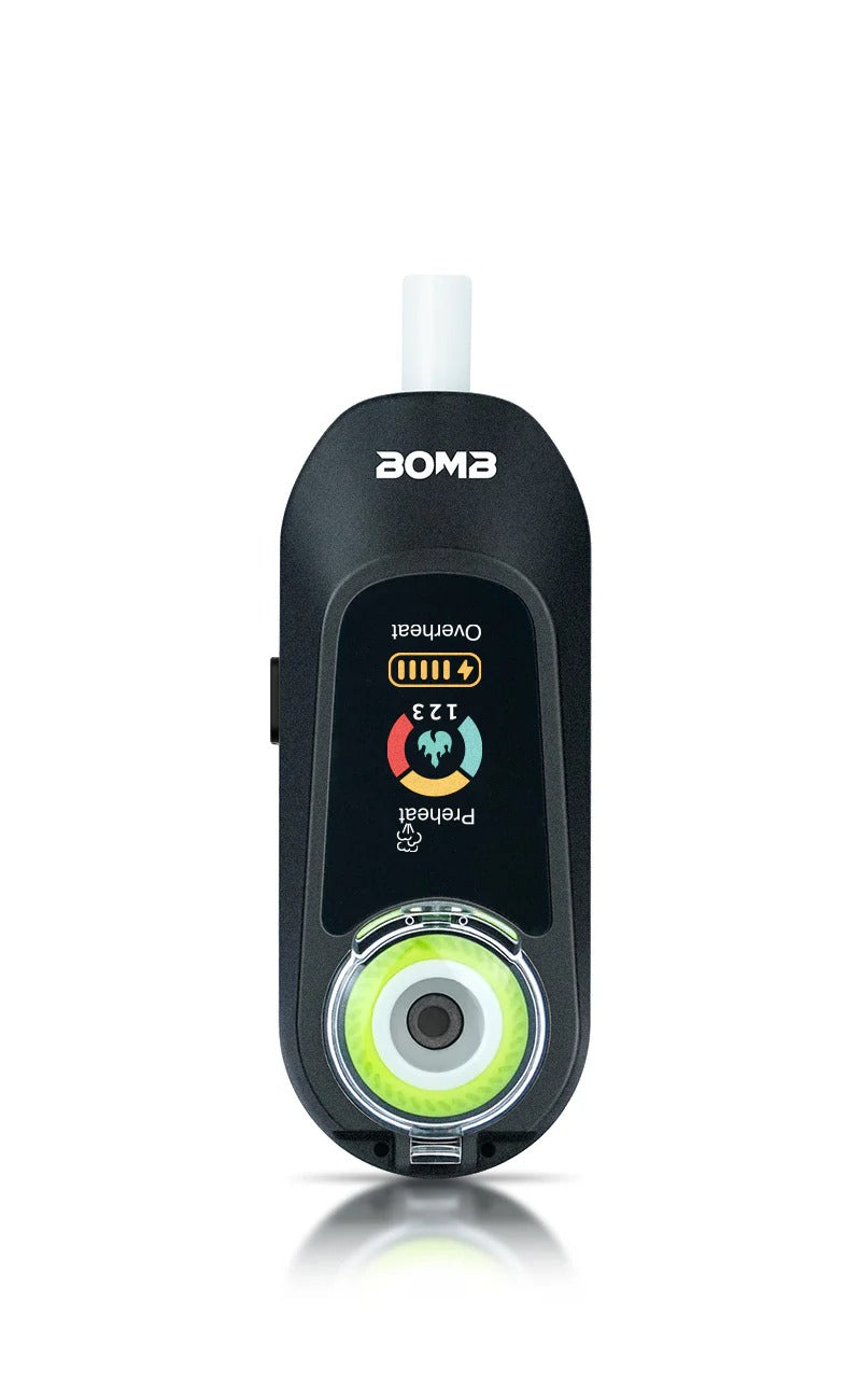 Portable Electronic Device – Compact Rechargeable Device with Fast Heating (Onyx Black)